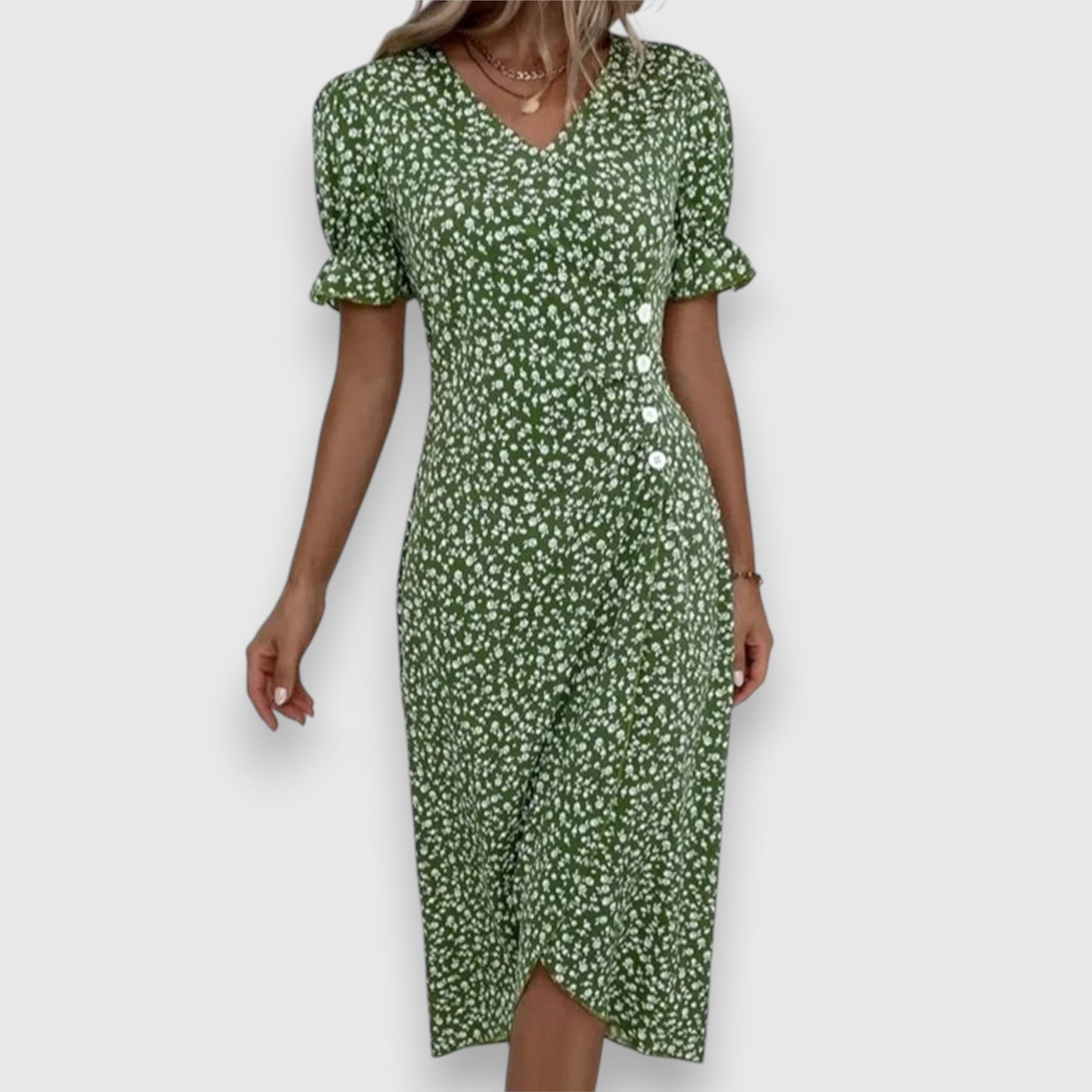 Tessina – Elegantna Cvjetna Haljina