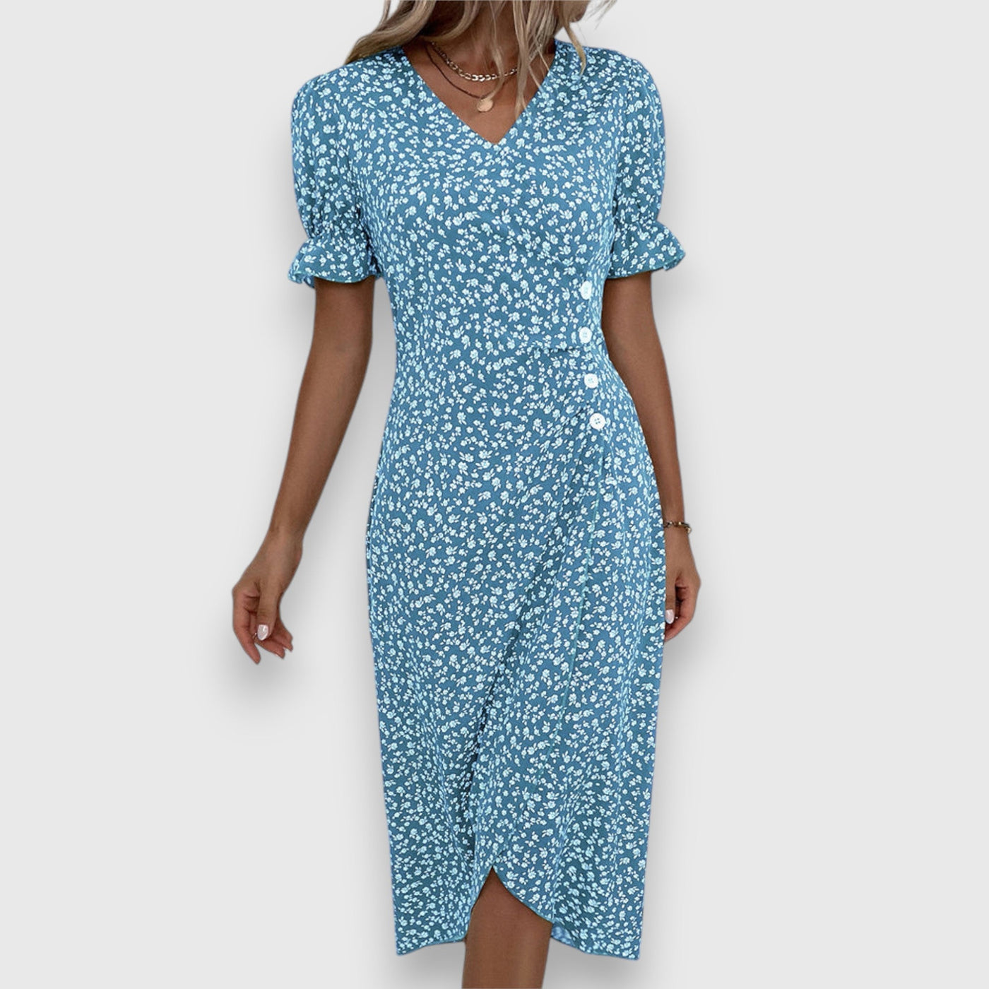 Tessina – Elegantna Cvjetna Haljina