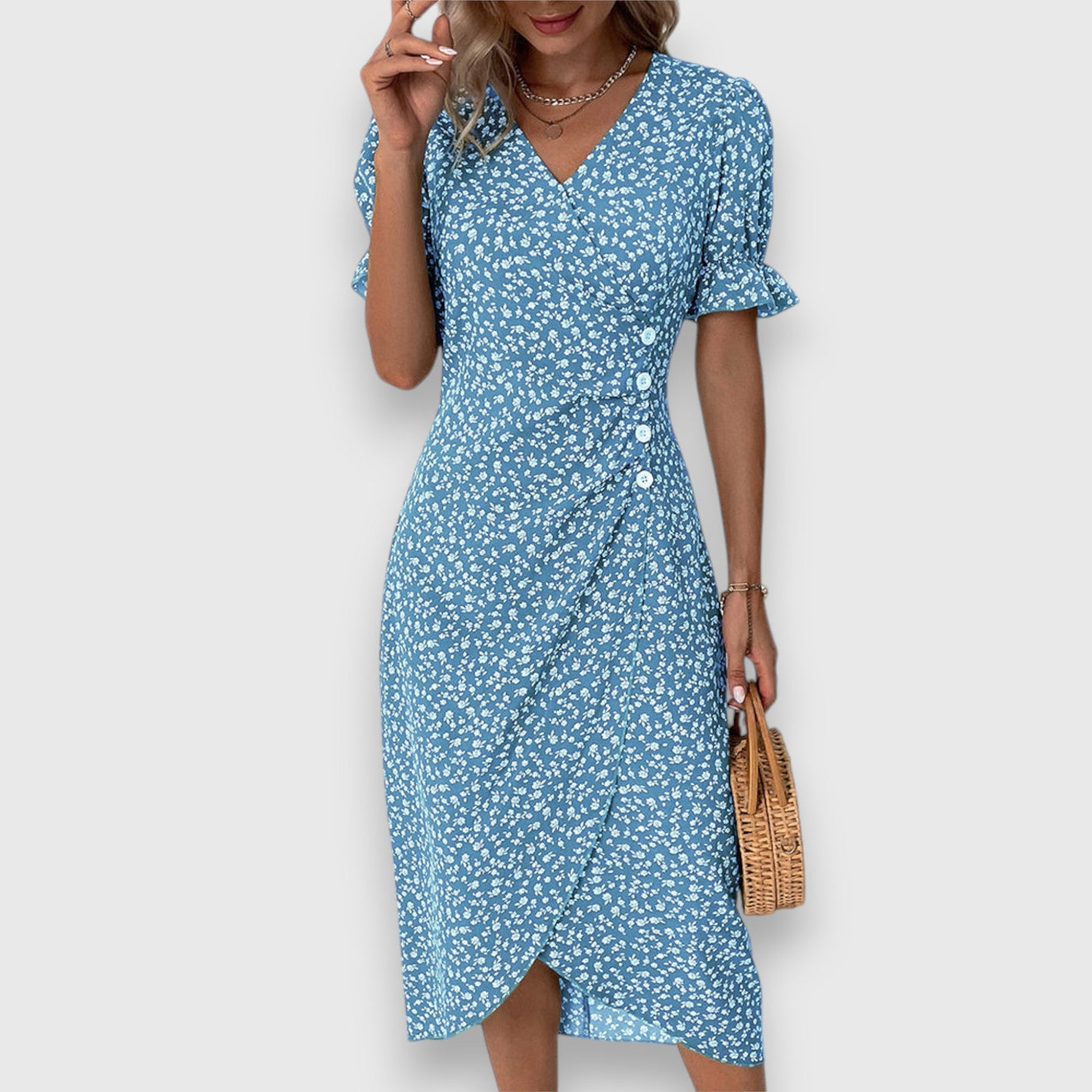 Tessina – Elegantna Cvjetna Haljina