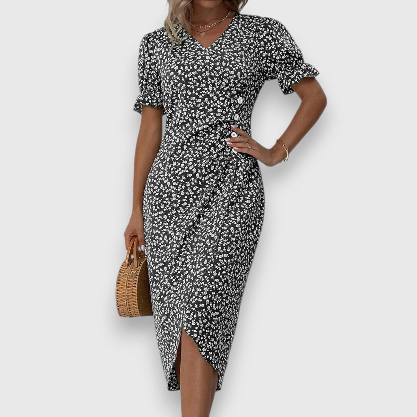 Tessina – Elegantna Cvjetna Haljina