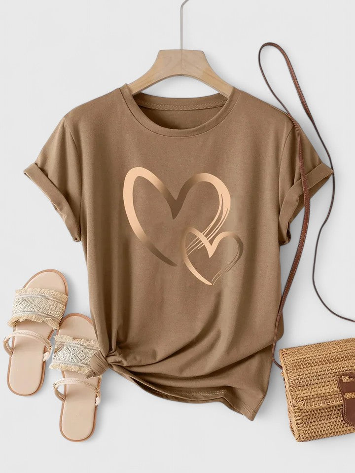 Ivanelle | Udobna Majica sa Kratkim Rukavima