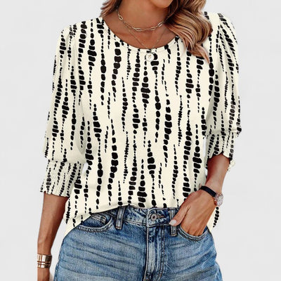 Solara | Elegantna Smocked Majica