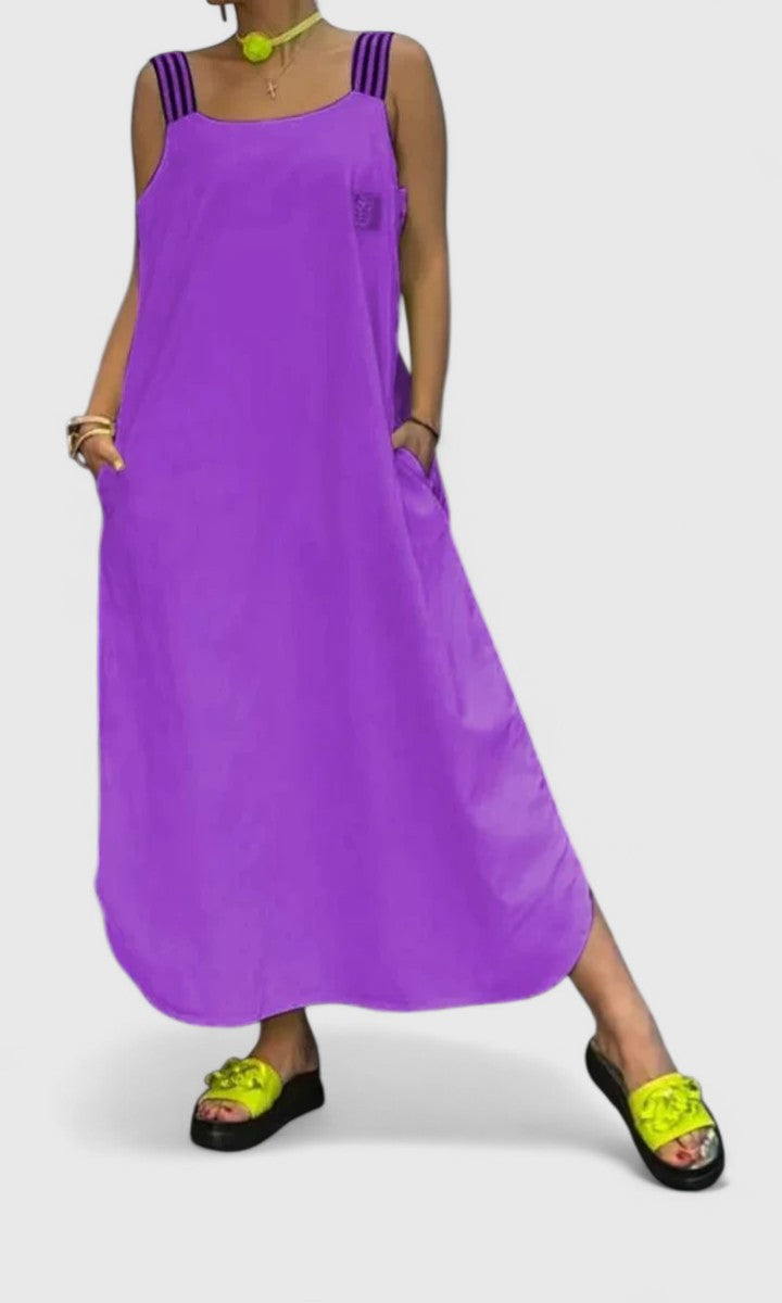 Pandora | Elegantna Haljina sa Suspenzorima