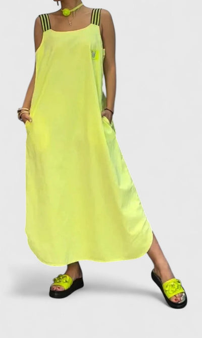 Pandora | Elegantna Haljina sa Suspenzorima