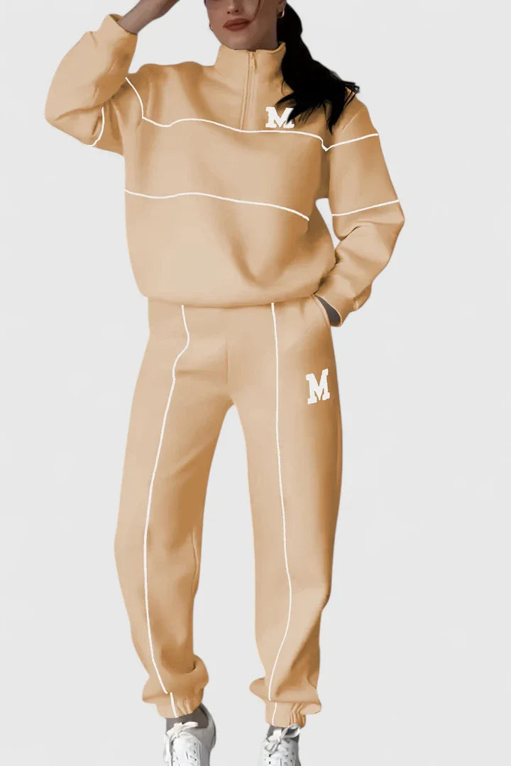 Thalynnae | Udoban Set Džempera i Pantalona