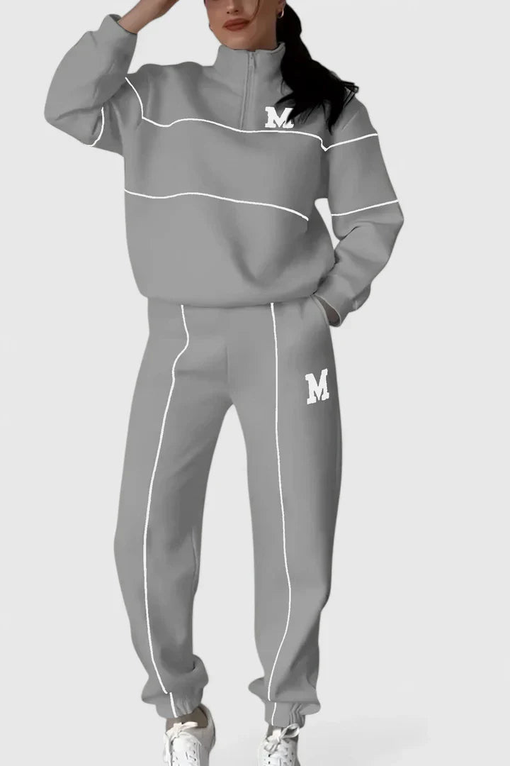 Thalynnae | Udoban Set Džempera i Pantalona