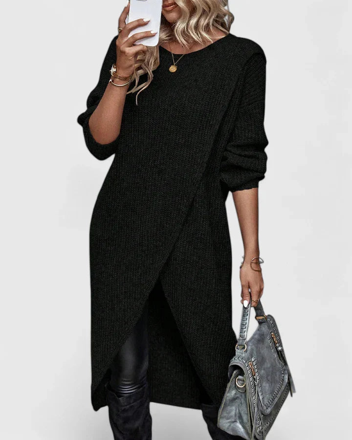 Zarymelle | Elegantna Haljina od Džempera