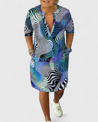 Helinae™ | Sofisticirana haljina sa V izrezom