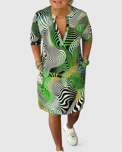 Helinae™ | Sofisticirana haljina sa V izrezom