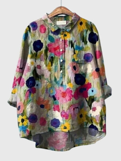 Valeria™ - Bluzica sa cvetnim printom