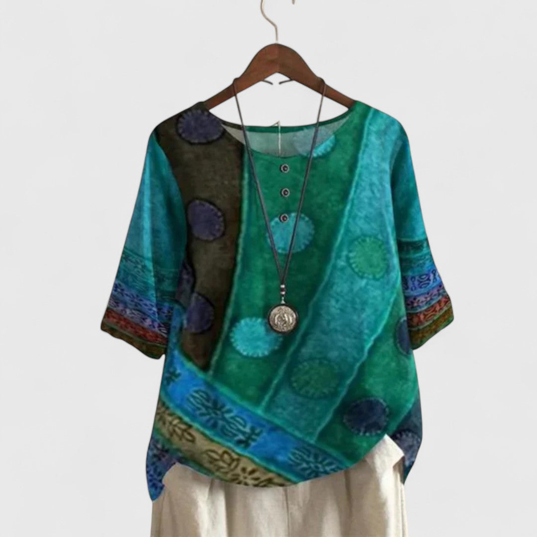Auralie | Elegantni Boho Top