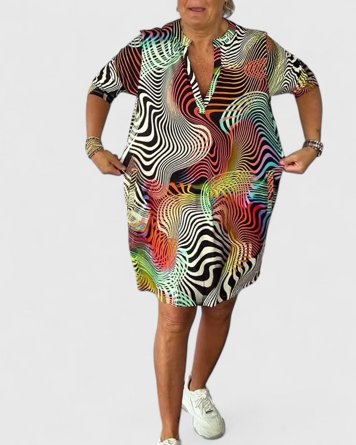 Helinae™ | Sofisticirana haljina sa V izrezom