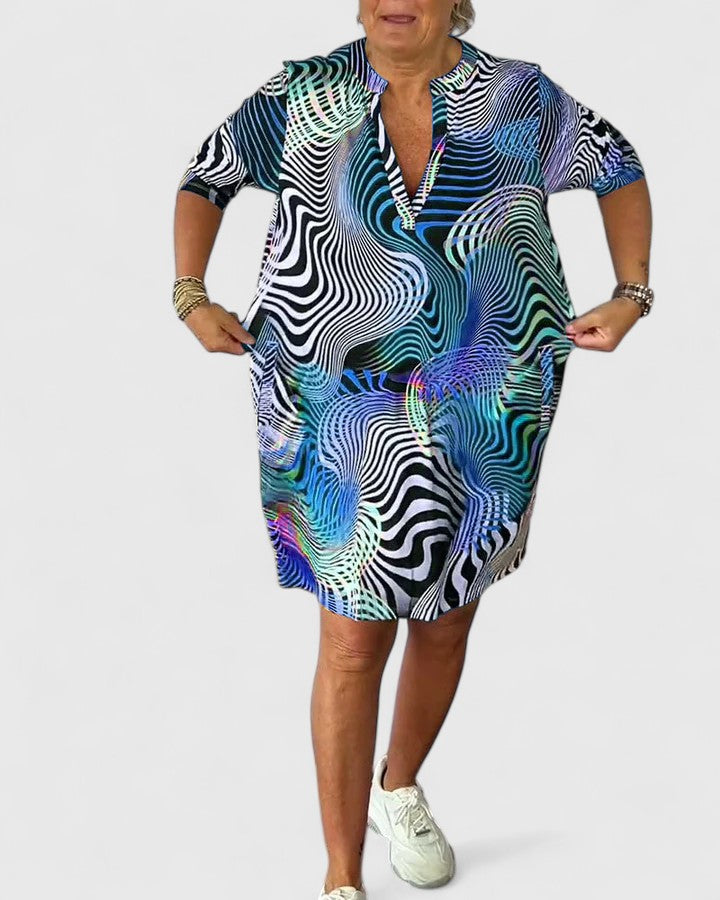 Helinae™ | Sofisticirana haljina sa V izrezom