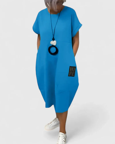 Thalyssiah | Udobna Midi Haljina