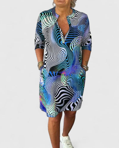 Helinae™ | Sofisticirana haljina sa V izrezom