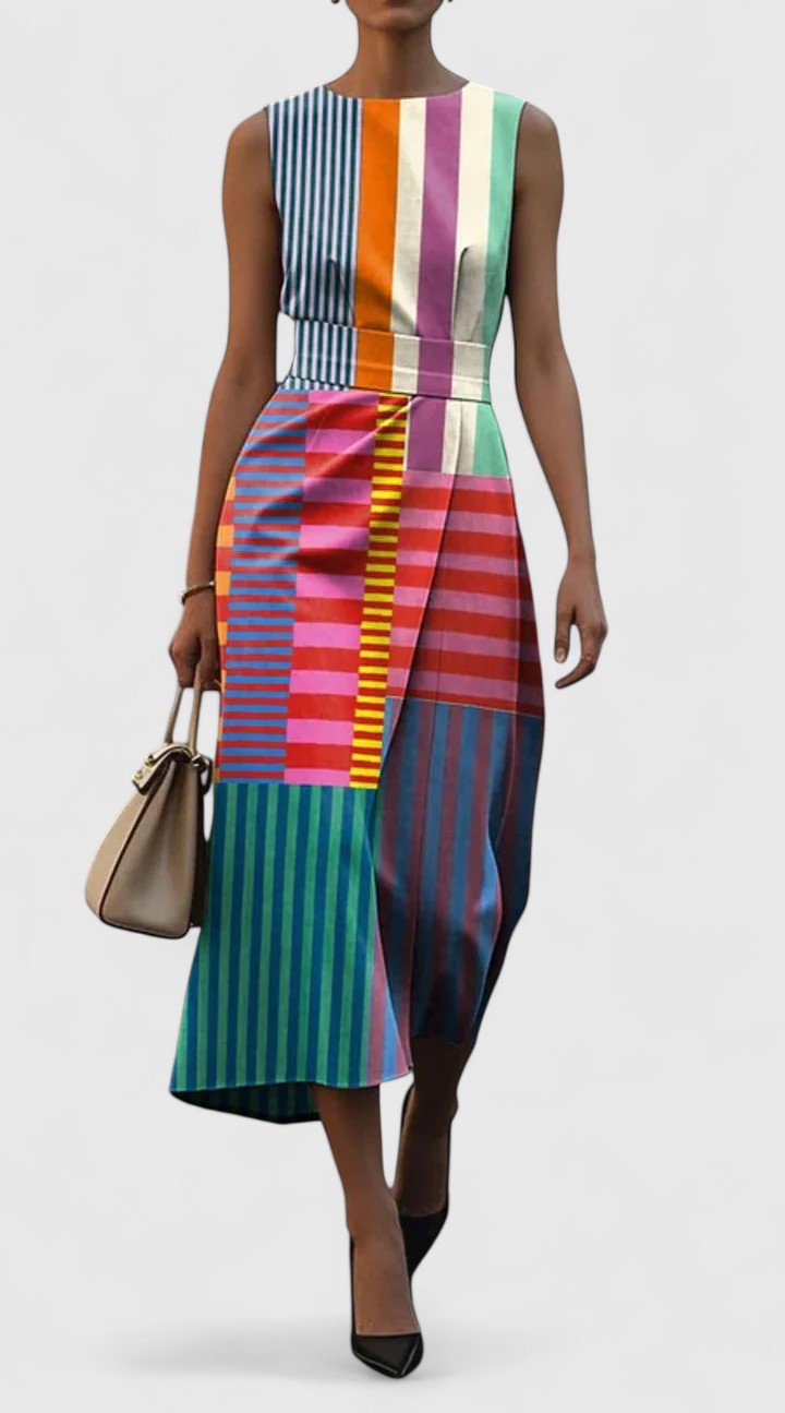 Lindsey | Elegantna Midi Haljina