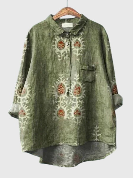 Valeria™ - Bluzica sa cvetnim printom