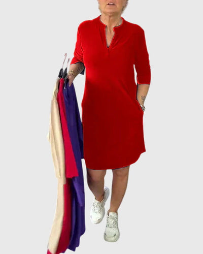 Katherine | Haljina sa V izrezom