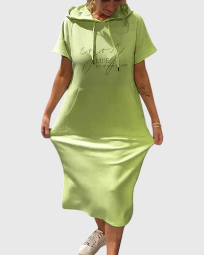 Marlowe™ | Ležerna haljina sa kapuljačom