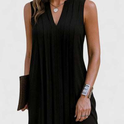 Clarhild™ | Elegantna Haljina sa V-Izrezom