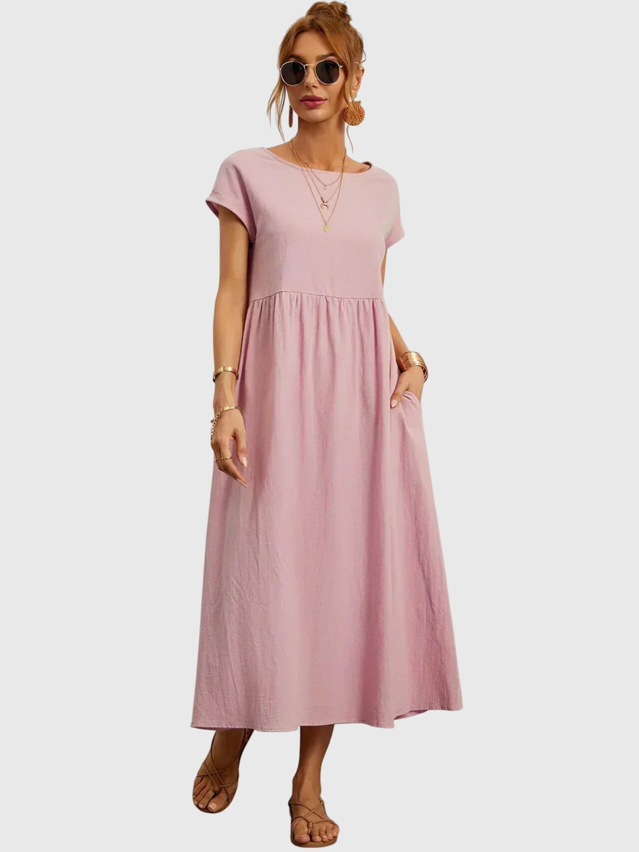 Giselle™ - Ležerna haljina sa džepovima