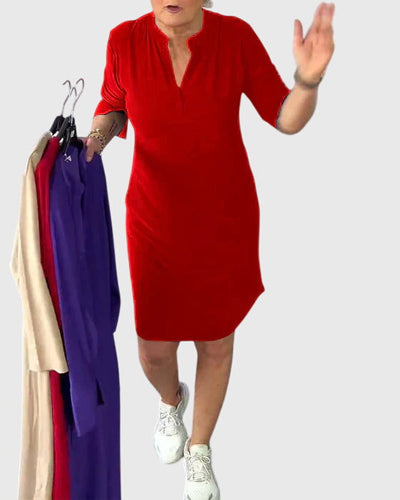 Katherine | Haljina sa V izrezom