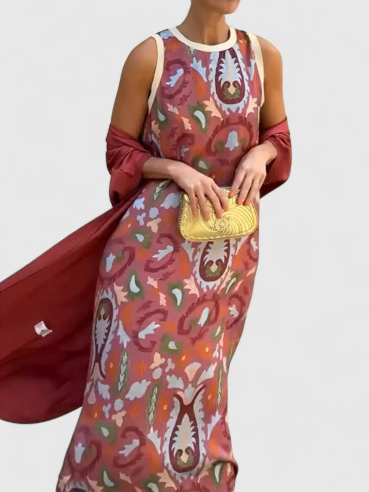 Anzhelia™ | Elegantna Haljina sa Tokom