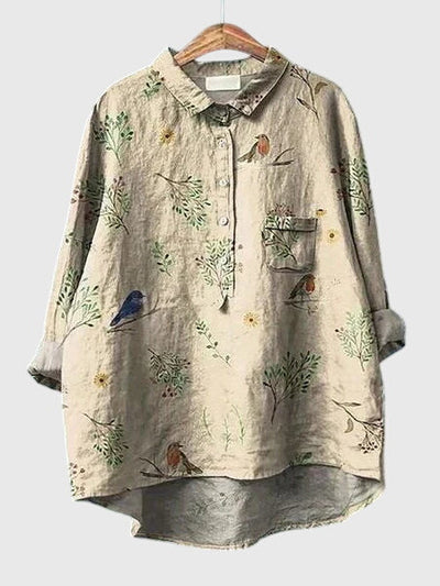 Valeria™ - Bluzica sa cvetnim printom