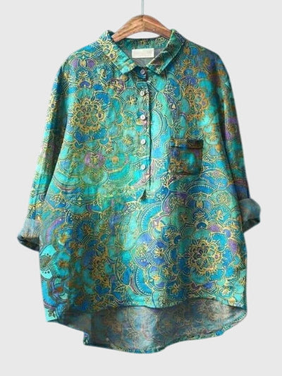 Valeria™ - Bluzica sa cvetnim printom