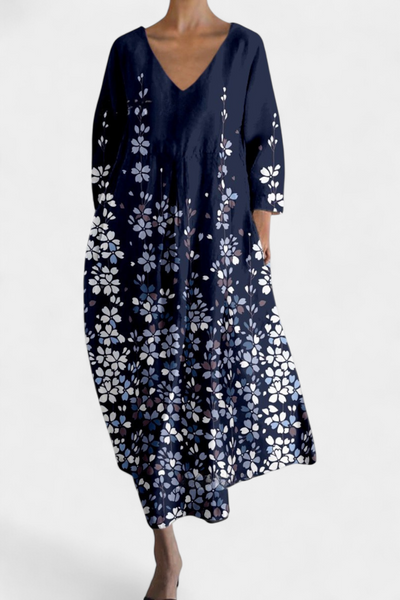 Isalinde | Udobna Haljina sa V-Izrezom