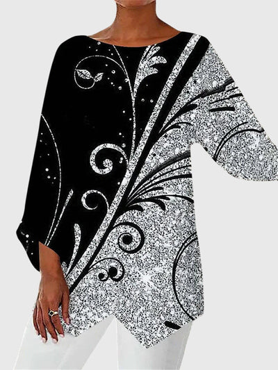 Alayah™ | Elegantna Majica sa Okruglim Izrezom