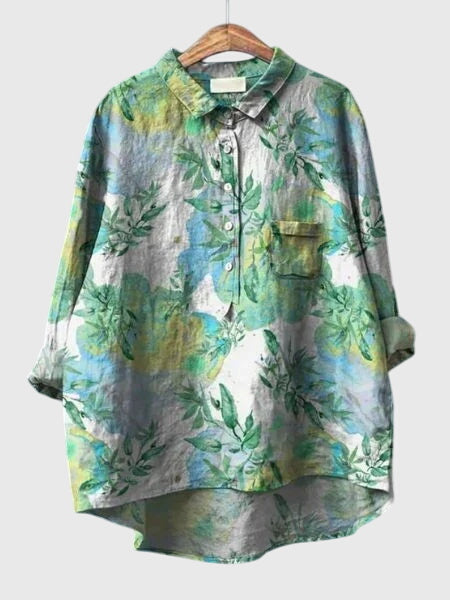 Valeria™ - Bluzica sa cvetnim printom