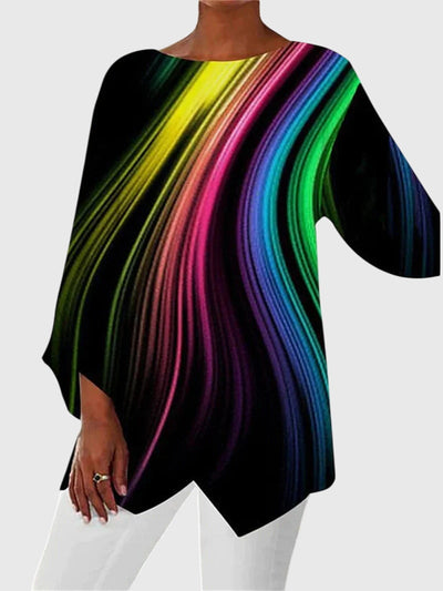 Alayah™ | Elegantna Majica sa Okruglim Izrezom