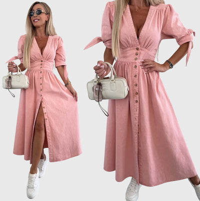 Sophia™ | Elegantna Denim Haljina