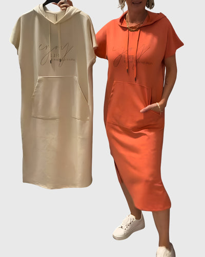 Marlowe™ | Ležerna haljina sa kapuljačom