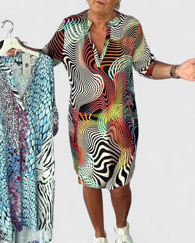 Helinae™ | Sofisticirana haljina sa V izrezom